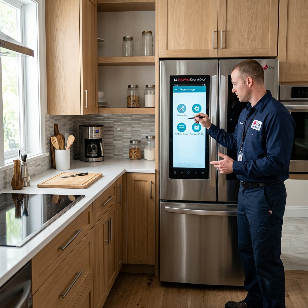LG refrigerator repair Gaithersburg MD certified specialist